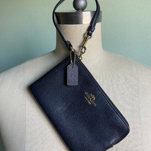 Coach Small Wristlet Black